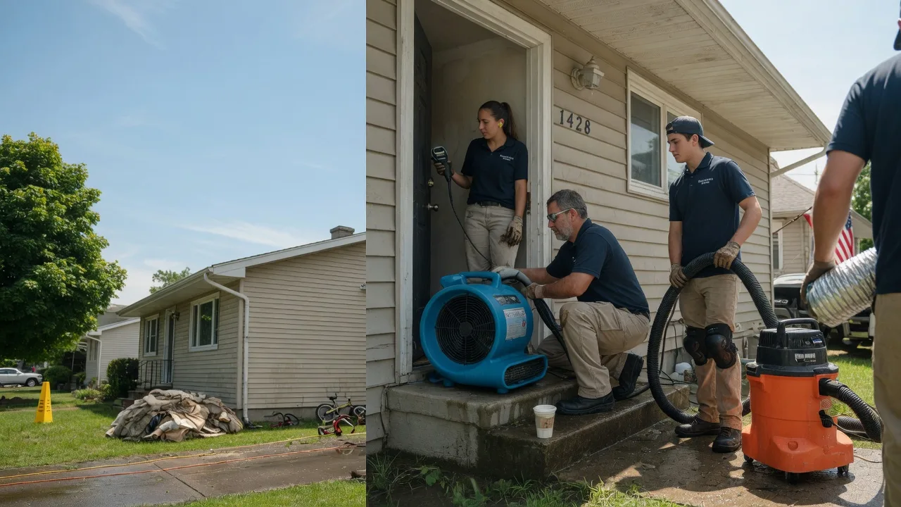 Water Damage Restoration in Spivey, KS near me
